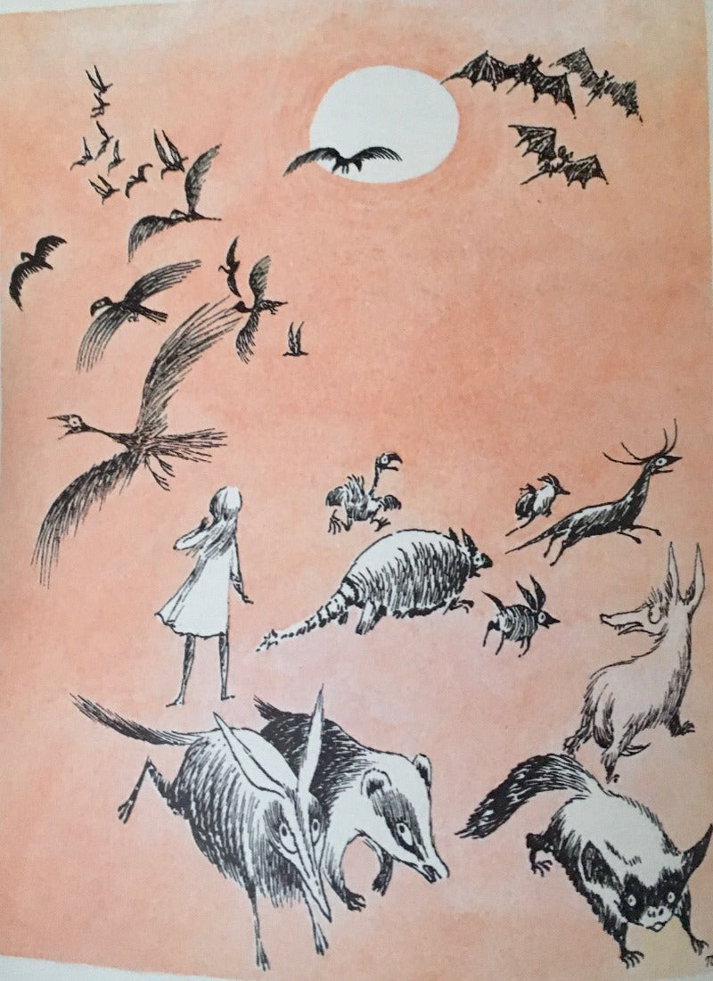 Tove Jansson (Illustrates) ALICE I UNDERLANDET (Alice in Wonderland) - First Edition Hardcover