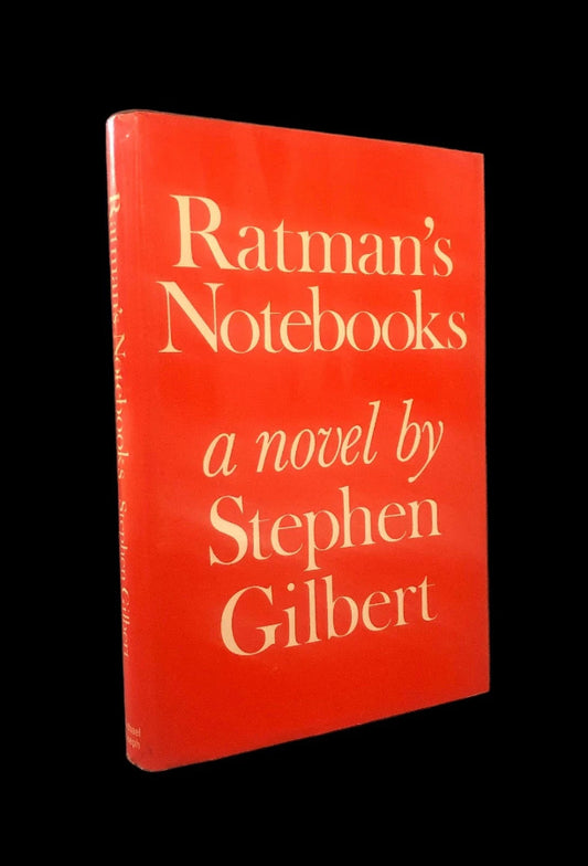 Stephen Gilbert - RATMAN'S NOTEBOOKS - First UK Edition - "Willard" Movie