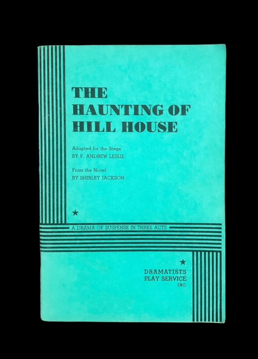 Shirley Jackson THE HAUNTING OF HILL HOUSE Playscript First edition, 1964