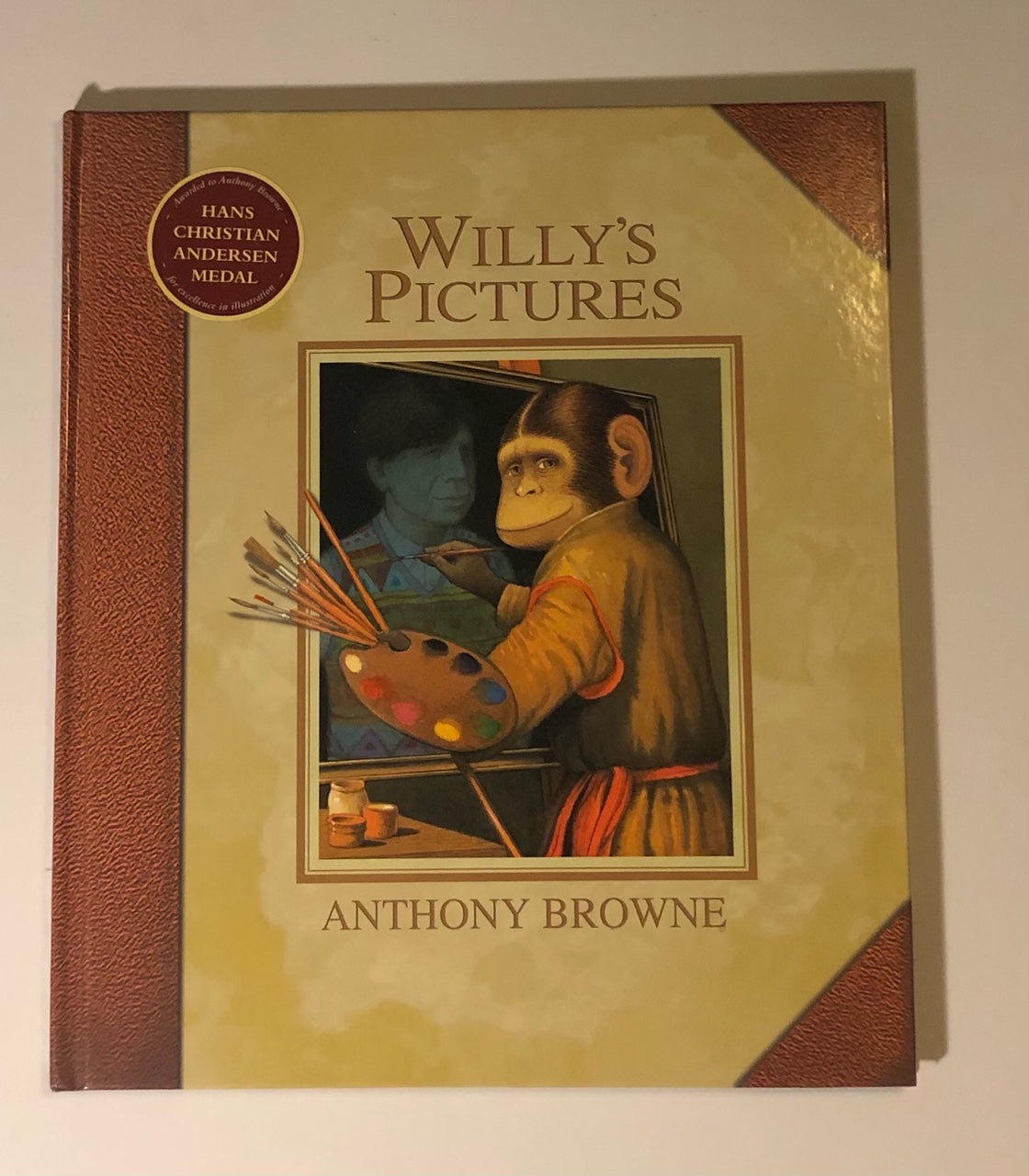 Anthony Browne - WILLY'S PICTURES - Signed with Original Drawing