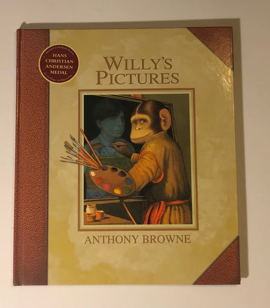 Anthony Browne - WILLY'S PICTURES - Signed with Original Drawing